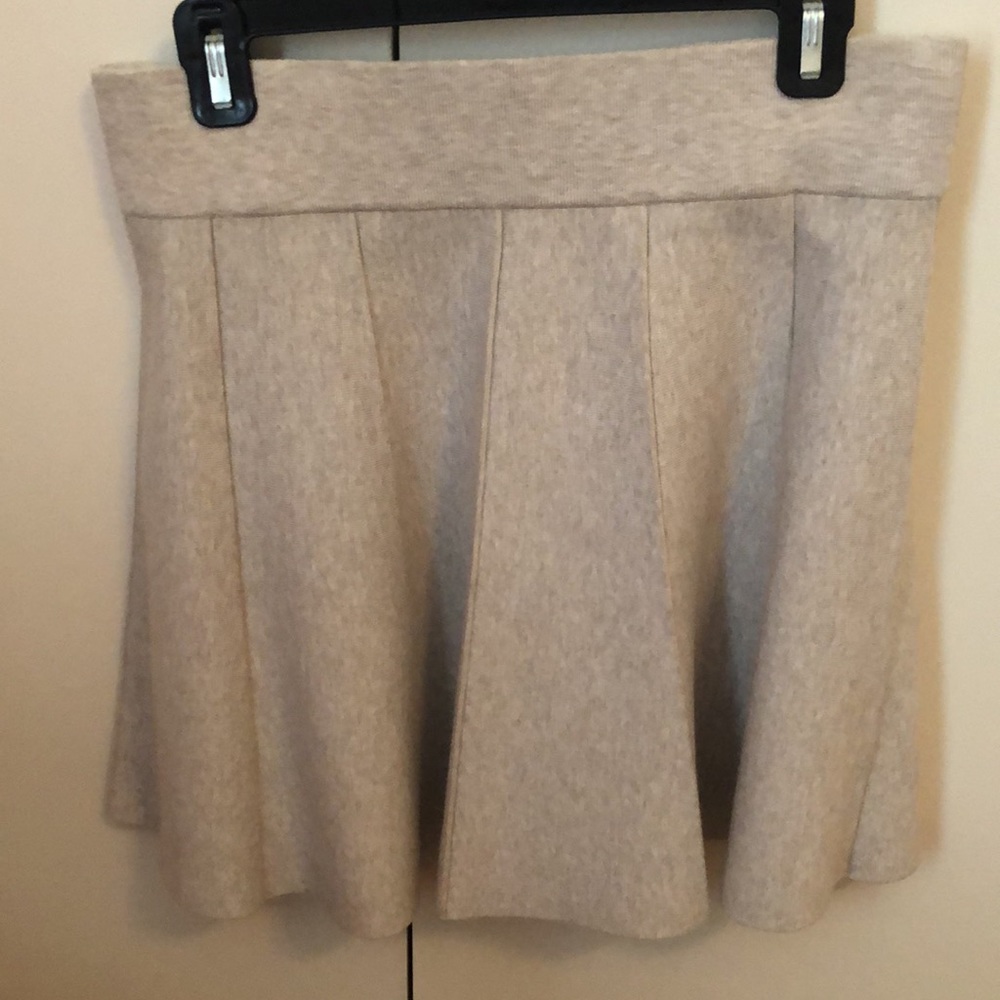 Club Monaco knit skater skirt